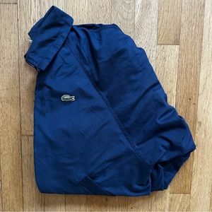 Lacoste Navy Blue Zip Up Jacket Men’s Size L